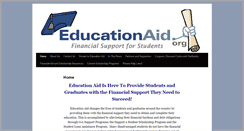 Desktop Screenshot of educationaid.org